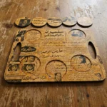 Decoupage Serving Tray with costers