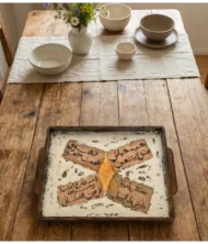 Calligraphy Serving Tray
