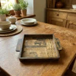 Decoupage Serving Tray