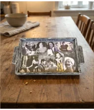 Decoupage Serving Tray