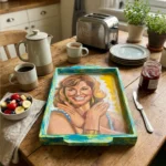 Retro Portrait Tray