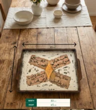 Calligraphy Serving Tray - Image 3