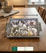 Decoupage Serving Tray - Image 3