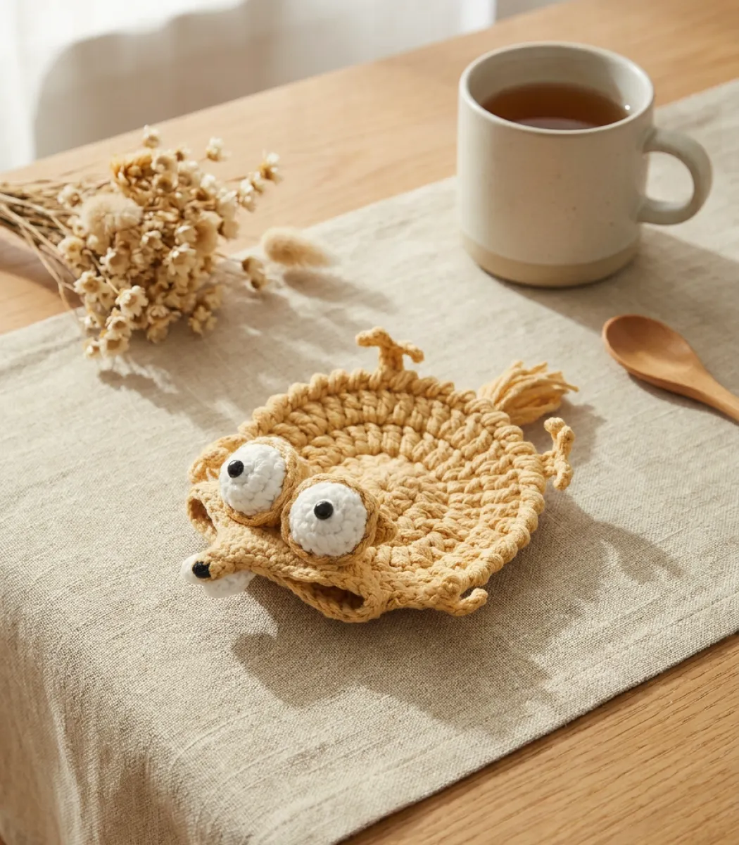 Crochet Coaster-01-IBTCC200 Crochet Coaster - Image 1