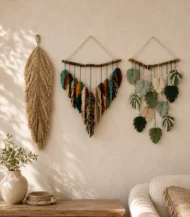 Macrame set (3 pieces)