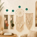 Macrame set (3 pieces)