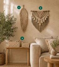 Decor set (3 pieces)