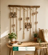 Macrame set (3 pieces) - Image 3