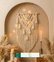 Macrame set (3 pieces) - Image 4