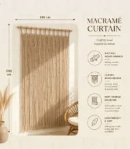 Macrame Curtain - Image 4