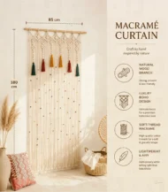 Macrame Curtain - Image 4