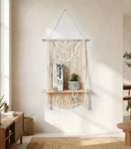 Macrame Shelf