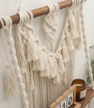 Macrame Shelf 2 levels - Image 3