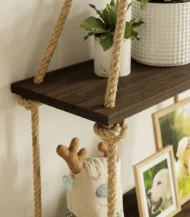 Macrame Shelf 3 levels - Image 3