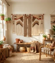 Macrame Wall Decor - Image 2