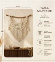 Macrame Wall Decor - Image 4