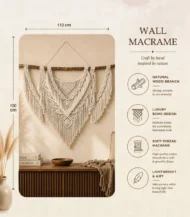 Macrame Wall Decor - Image 4