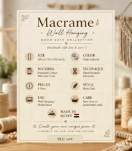 Macrame Wall Decor - Image 4