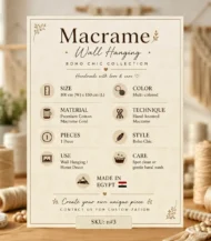 Macrame Wall Decor - Image 4