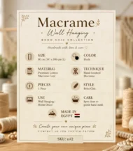 Macrame Wall Decor - Image 4
