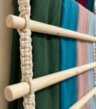Macrame veil holder - Image 3