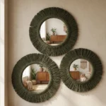3 Macrame Mirror
