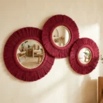 3 Macrame Mirror