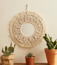 Macrame Mirror