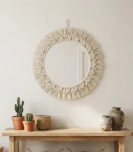 Macrame Mirror
