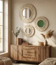 3 Macrame Mirror - Image 2